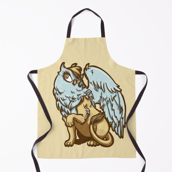 Item preview, Griffin in Pale Blue and Gold designed and sold by RJKpoyp.