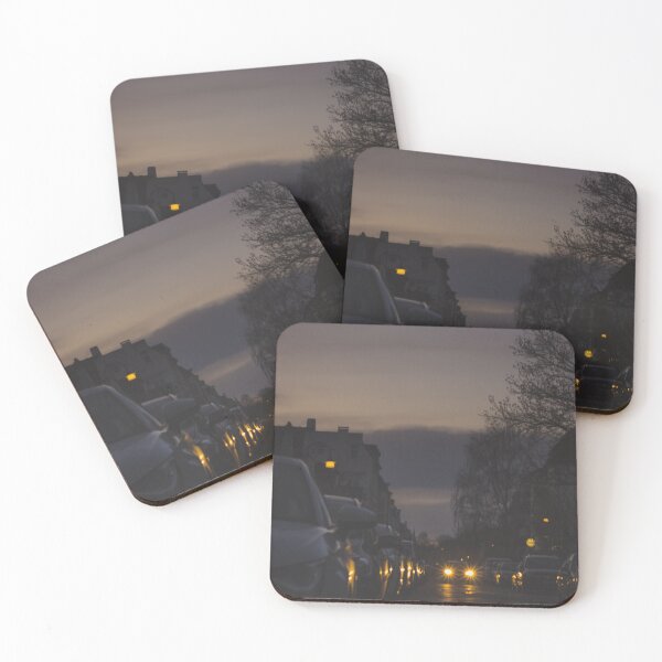 Item preview, Street at night designed and sold by NilsAllerlei.