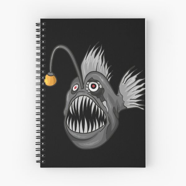 Item preview, Scary devil fish designed and sold by ElBeDesigns.