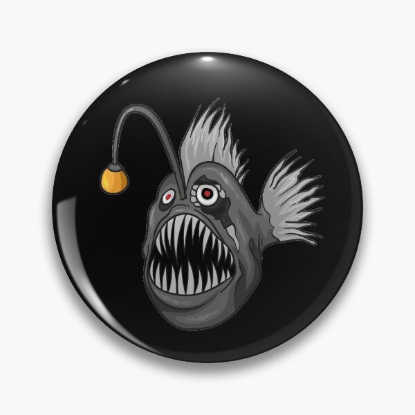 Item preview, Scary devil fish designed and sold by ElBeDesigns.