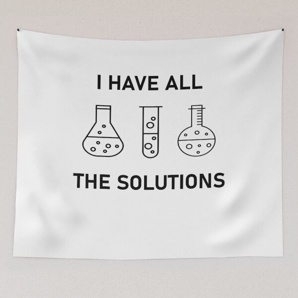 Item preview, Chemist Gift Science Nerd Solutions Labor Lab designed and sold by LeMuesch.