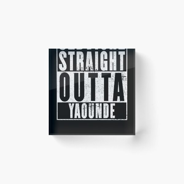 Item preview, Straight Outta Yaounde designed and sold by RandomStuffShop.
