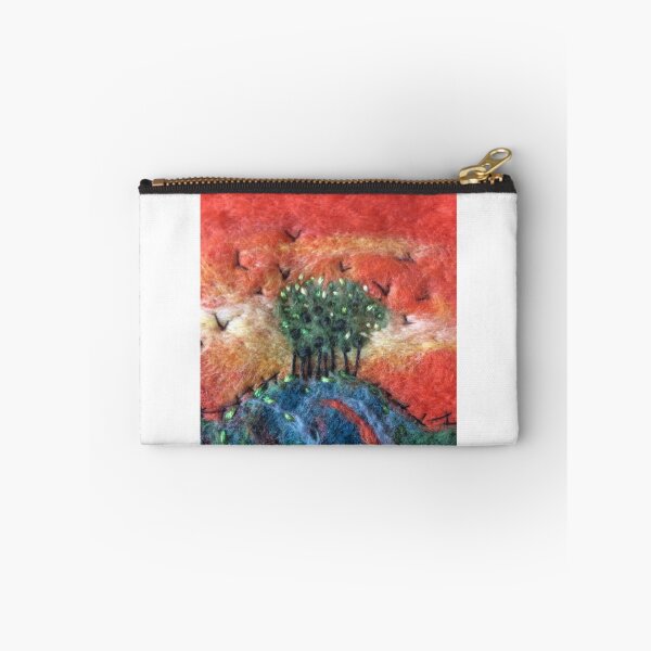 Item preview, The Copse Felted Textile Art designed and sold by Wendy Early Textile Art.