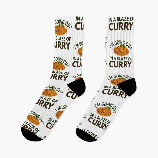 Item preview, Blaze of Glory - Food Pun designed and sold by MoonsmileProd.