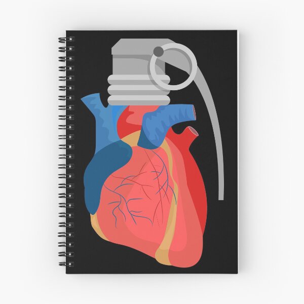 Item preview, Heart Grenade designed and sold by zakariadesigner.