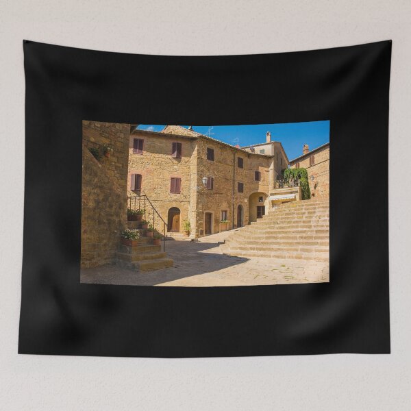 Item preview, Square in Monticchiello, Tuscany designed and sold by jojobob.
