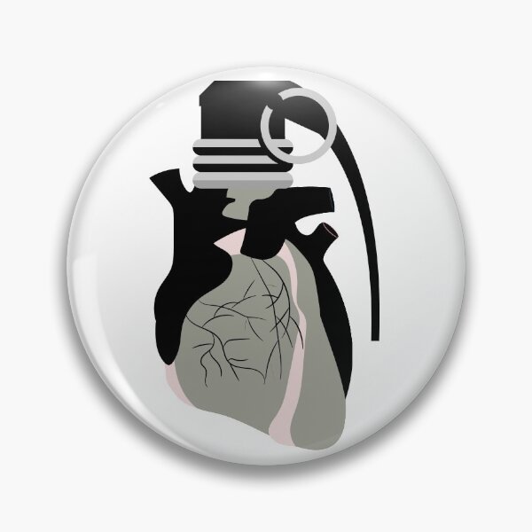 Item preview, Heart Grenade designed and sold by zakariadesigner.