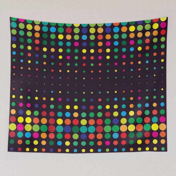 Item preview, Halftone design. Colorful haftone circles. designed and sold by moustafakhalil.