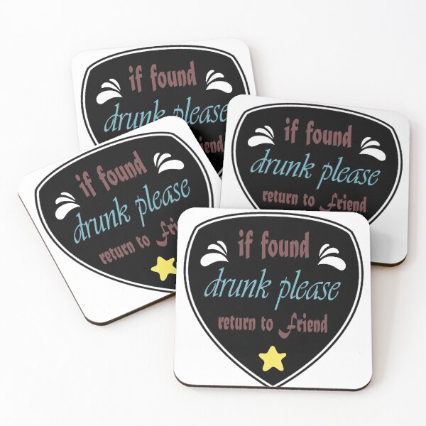 Item preview, Funny friends shirt if found drunk please return to Friend, gift idea for the best friends, boy, girl, drunk with my friend designed and sold by Mac Store.