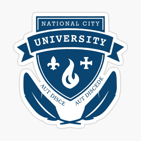 Nationale Stadtuniversität Sticker