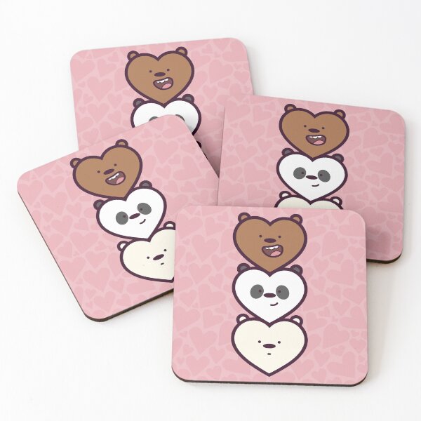 Item preview, We Bare Bears Heart Buddies designed and sold by kwillhoite.