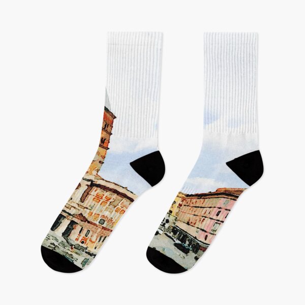 Item preview, Roma: view of the square with column and church designed and sold by Giuseppe Cocco.