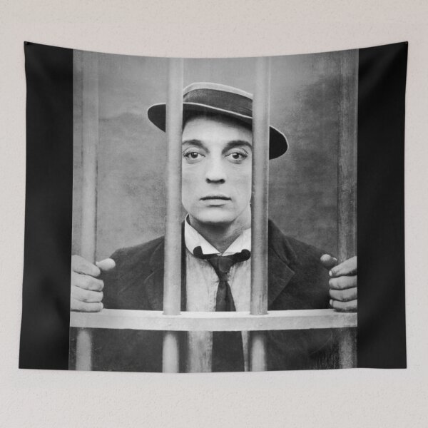Item preview, Buster Keaton - Cops - BW Vintage - D17 designed and sold by DecoVintage.