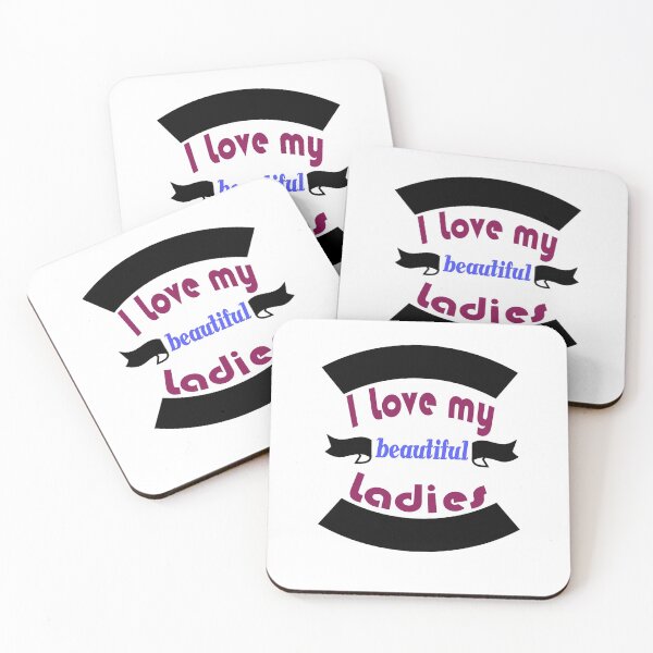 Item preview, Funny ladies shirt I Love My beautiful Ladies, gift idea for ladies, women, girl, wife designed and sold by Mac Store.