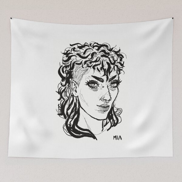 Item preview, Kai [b&w] designed and sold by MiaKhaos.