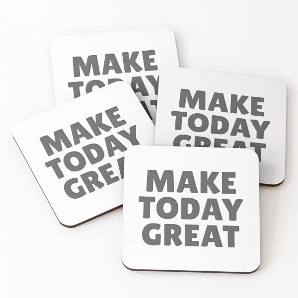 Item preview, MAKE TODAY GREAT! designed and sold by AllGoodViBesCo.