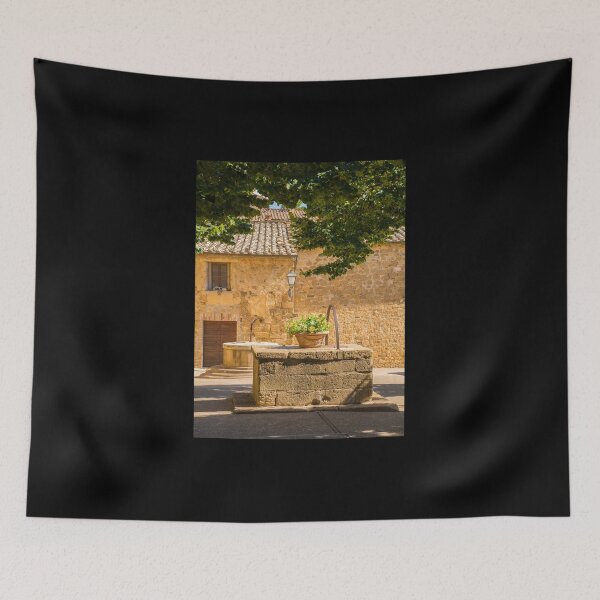 Item preview, Well in Monticchiello, Tuscany designed and sold by jojobob.