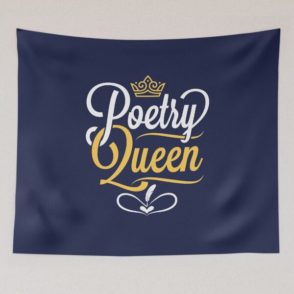 Item preview, Poetry Queen Poet Poem Writer Women designed and sold by jaygo.