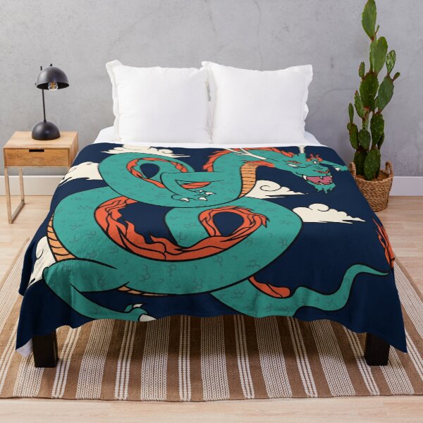 Item preview, Vintage Chinese Dragon in the Clouds designed and sold by SLAG-Creative.