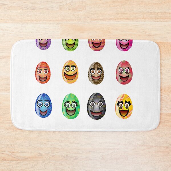 Item preview,  Easter Emoticon Egg Funny Easter Basket designed and sold by GINIART.