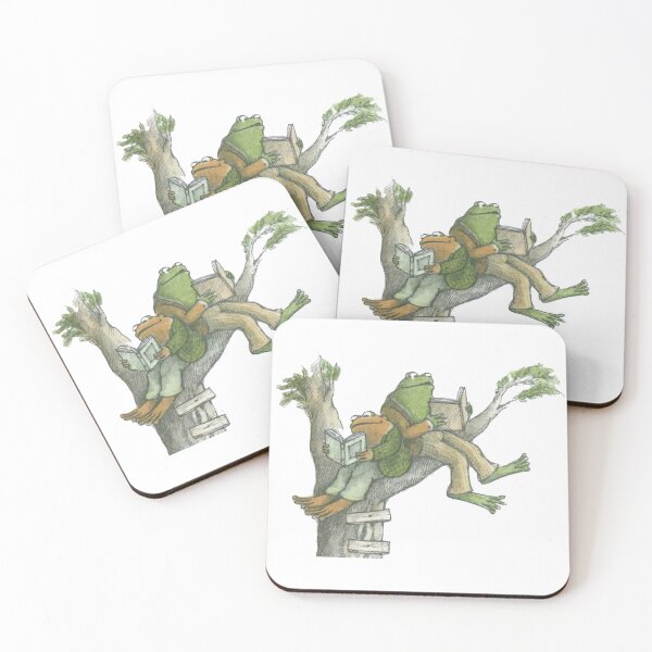 Item preview, Frog and Toad reading in tree designed and sold by jakealy.