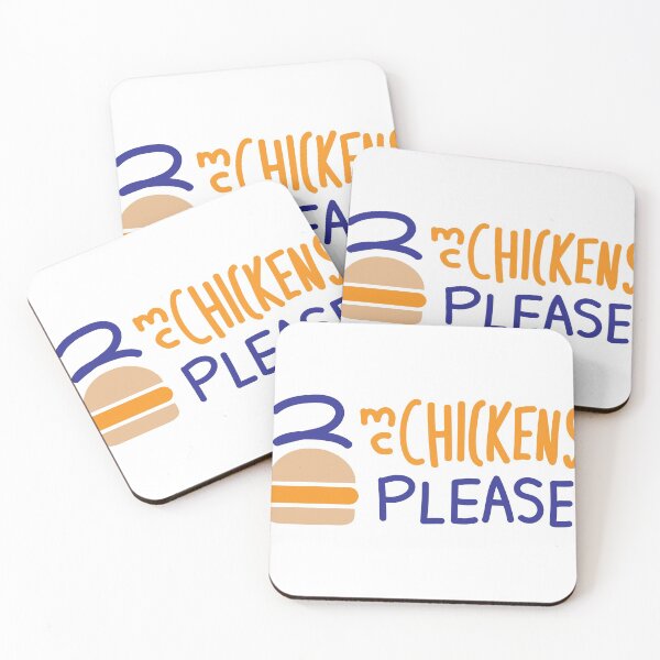 Item preview, 2 McChicken Sticker Wide designed and sold by mattyjeffyd.