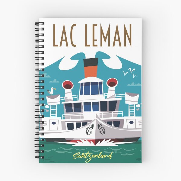 Item preview, Lac Leman poster designed and sold by Gary Godel.