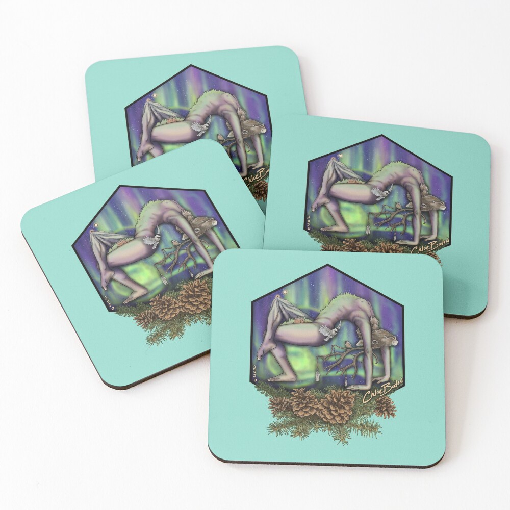 Item preview, Coasters (Set of 4) designed and sold by Rabbitfool.