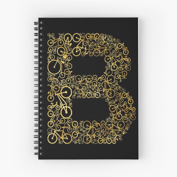 Item preview, Letter B Gold Bicycles  designed and sold by Alladin7.
