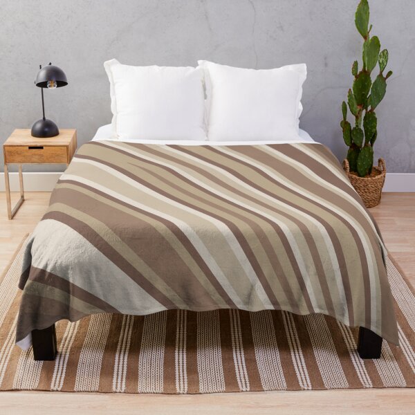 Item preview, Beige and Brown Neutral Tones Modern Abstract Curved Stripes designed and sold by patternsoup.