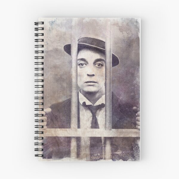 Item preview, Buster Keaton - Cops - Watercolor Vintage - D18 designed and sold by DecoVintage.