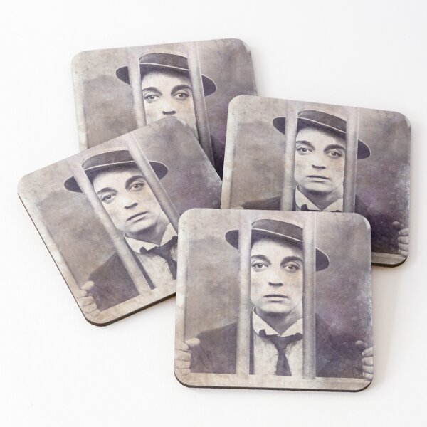 Item preview, Buster Keaton - Cops - Watercolor Vintage - D18 designed and sold by DecoVintage.