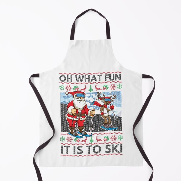 Item preview, Christmas Ugly Sweater For Skiing Lovers designed and sold by KsuAnn.
