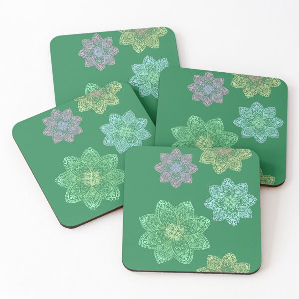 Item preview, Rain of Mandala Green designed and sold by Shine Design Blossom.