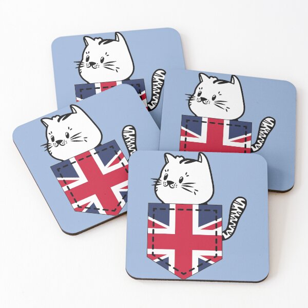 Item preview, Patriotic Pocket Pussy - Cat Lover -  British Patriot designed and sold by PosterpartyCo.