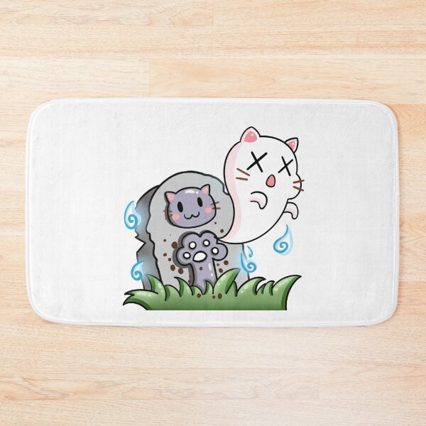 Item preview, RIP Kitty Without Text | Cat Emote | Grey Cat | Matching Couple Shirt designed and sold by HuggyandKiss.