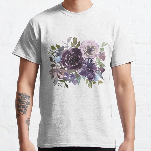 Ornamental pattern with purple Vol.2 Classic T-Shirt