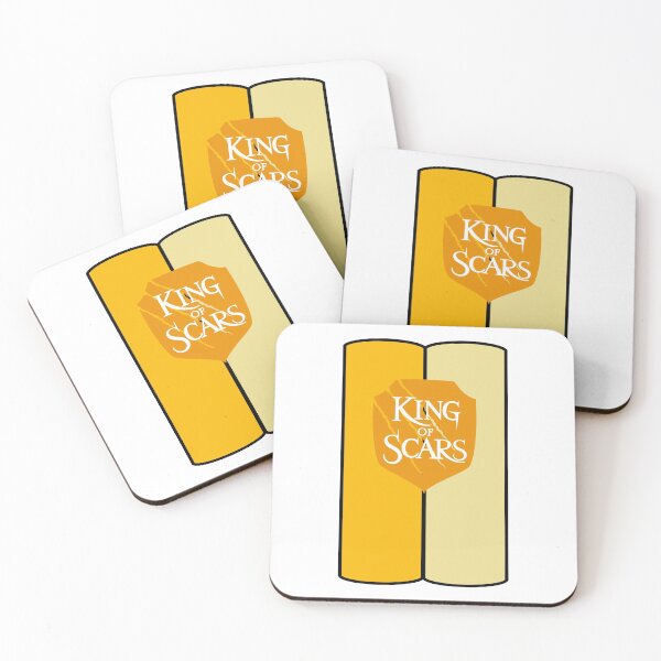 Item preview, King of Scars Bookstack designed and sold by doodlesbyCara.