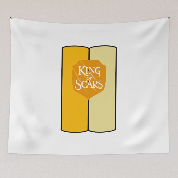 Item preview, King of Scars Bookstack designed and sold by doodlesbyCara.