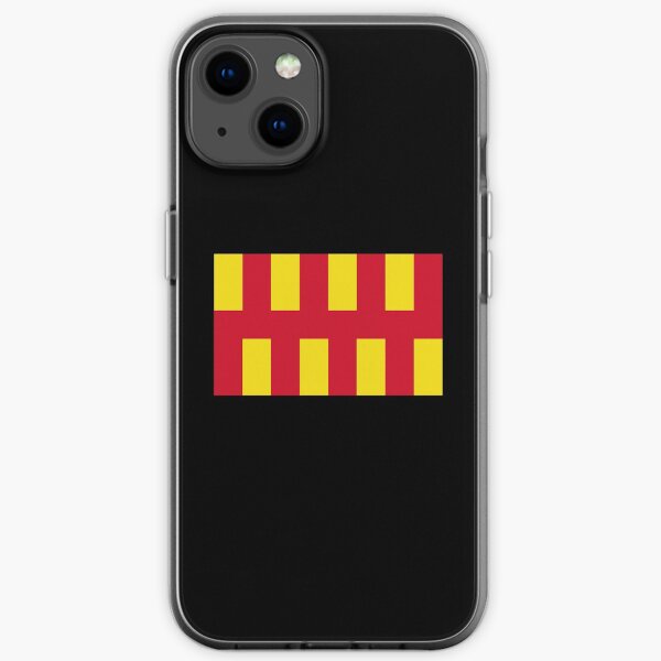 Northumberland flag iPhone Soft Case