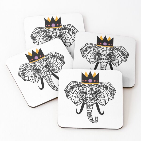 Item preview, Be Royal - Elephant Art Work designed and sold by InkStinct-Store.