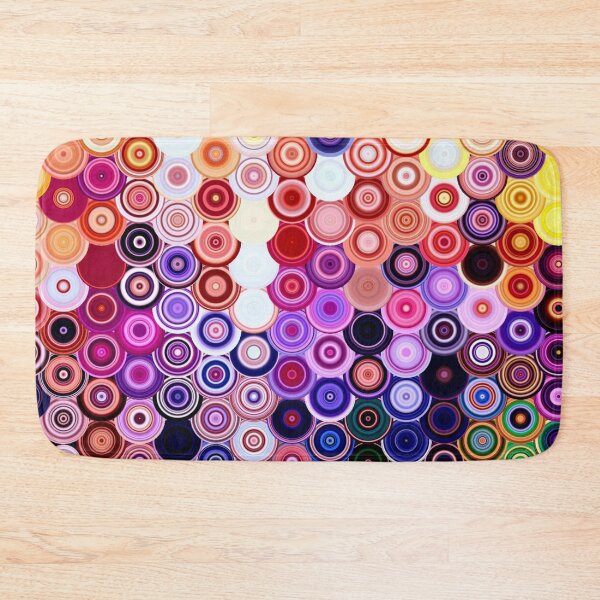 Item preview, Klimtesque Rainbow Rain Shower designed and sold by CabinArtStudio.