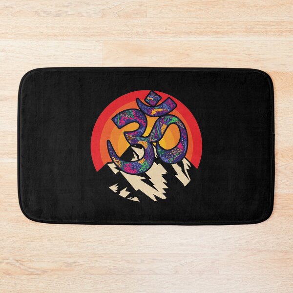 Item preview, Om Ohm Symbol Retro Mandala Floral Style Meditation Yoga designed and sold by Dressed For  Duty.