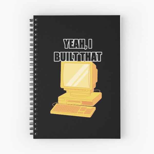 Item preview, Yeah I built it - PC Builder Joke designed and sold by zareworks.