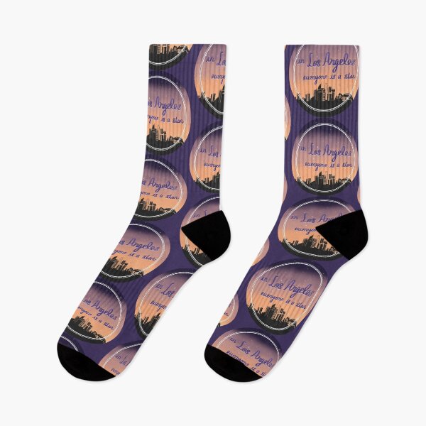 Item preview, Los Angeles skyline - in Los Angeles everyone is a star  designed and sold by Trista Designs.