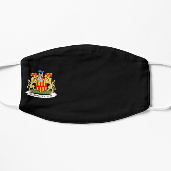 Northumberland coat of arms Flat Mask
