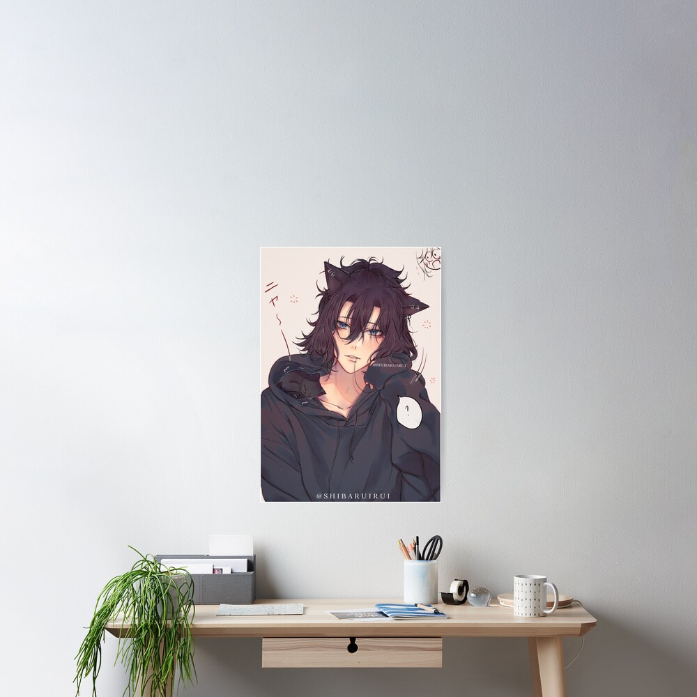 Cat Miyamura Horimiya , an art print by shibaruirui - INPRNT