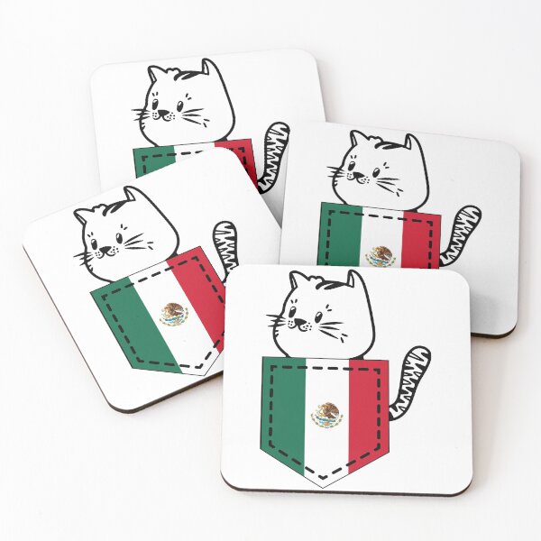 Item preview, Patriotic Pocket Pussy - Cat Lover -  Mexican Patriot designed and sold by PosterpartyCo.