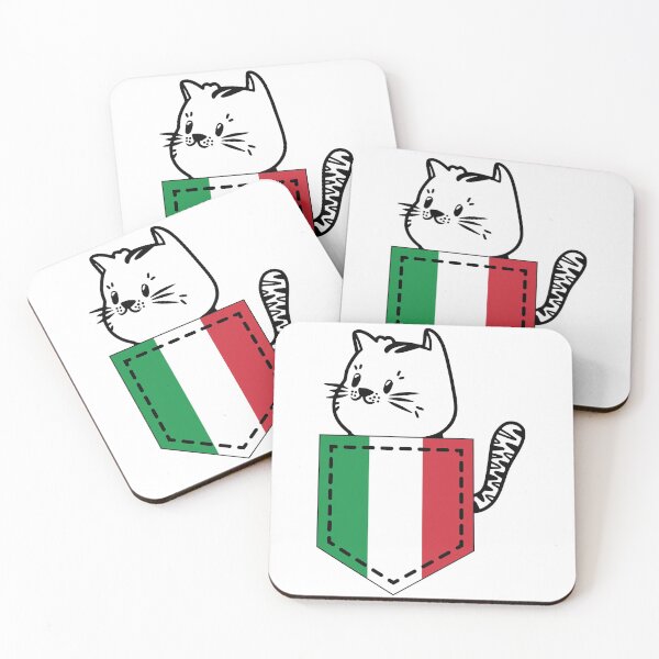 Item preview, Patriotic Pocket Pussy - Cat Lover -  Italian Patriot designed and sold by PosterpartyCo.