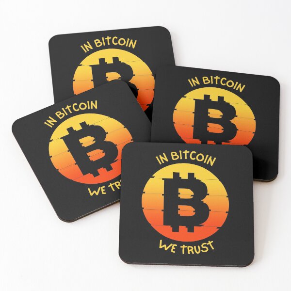 Item preview, In Bitcoin We Trust designed and sold by Windmill Wildflowers.